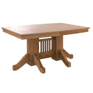 Shaker Double Pedestal Table
