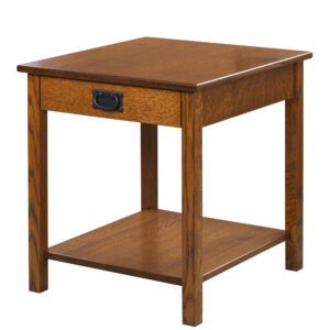 Mission End Table