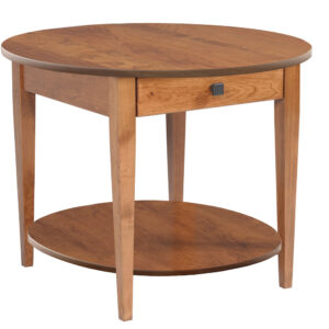 Woodland Shaker Round End Table