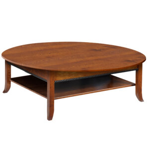 Cranberry Round Coffee Table