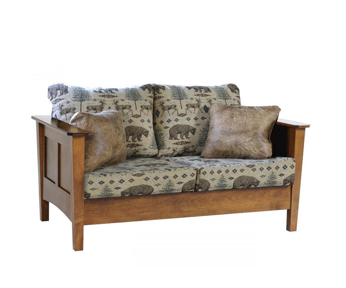 Woodland Shaker Loveseat