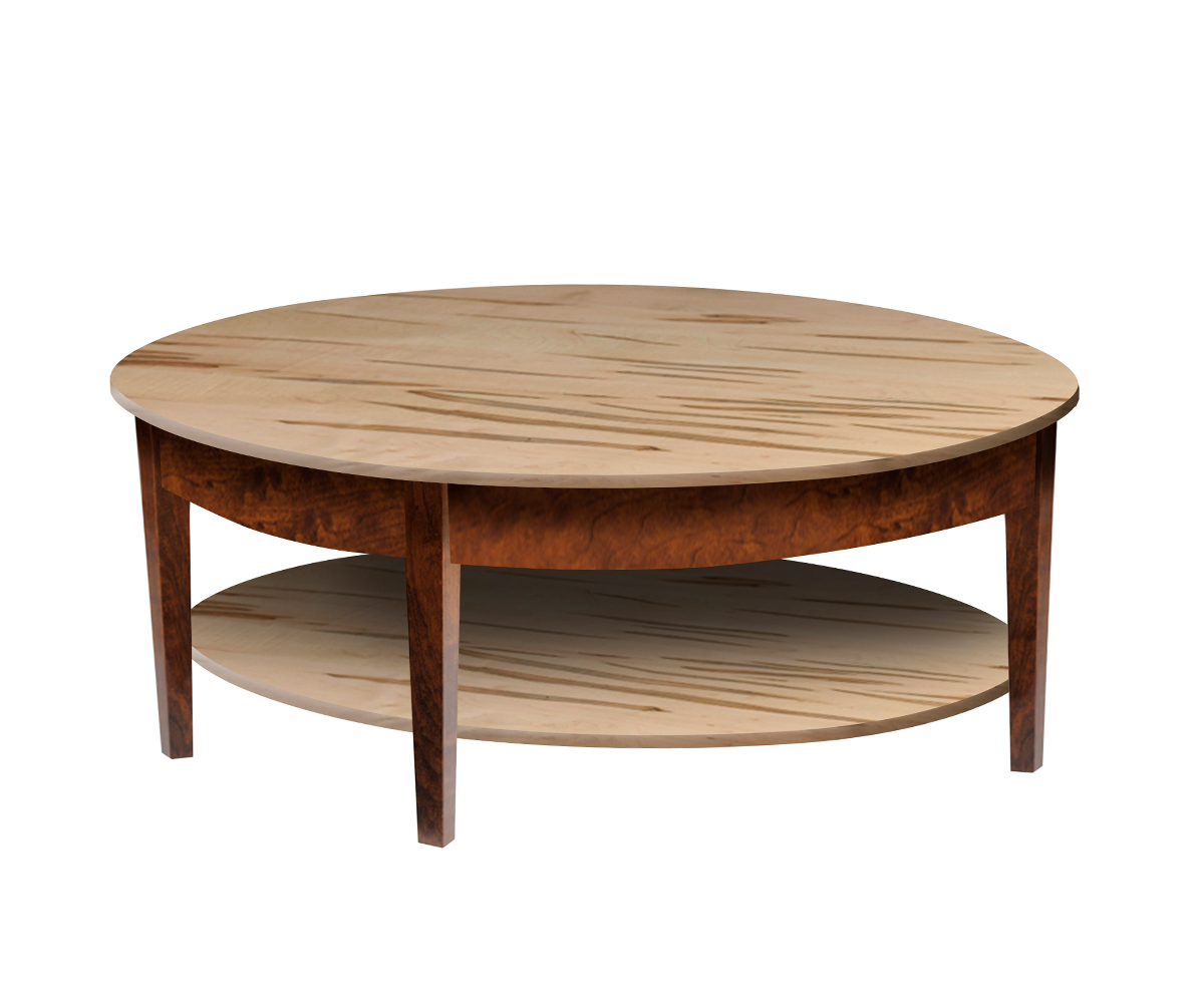 Modern Shaker Round Coffee Table