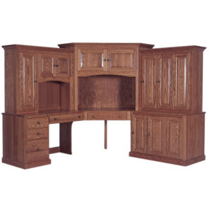 Heirwood 6 Piece Deluxe Corner Computer Center