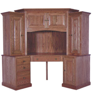 Heirwood 6 Piece Deluxe Corner Computer Center