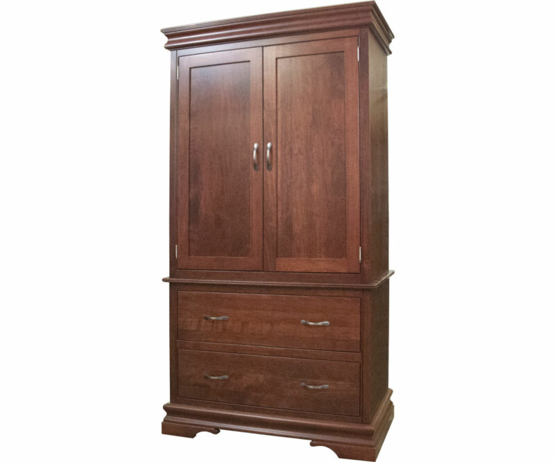 Heirloom Sleigh Armoire