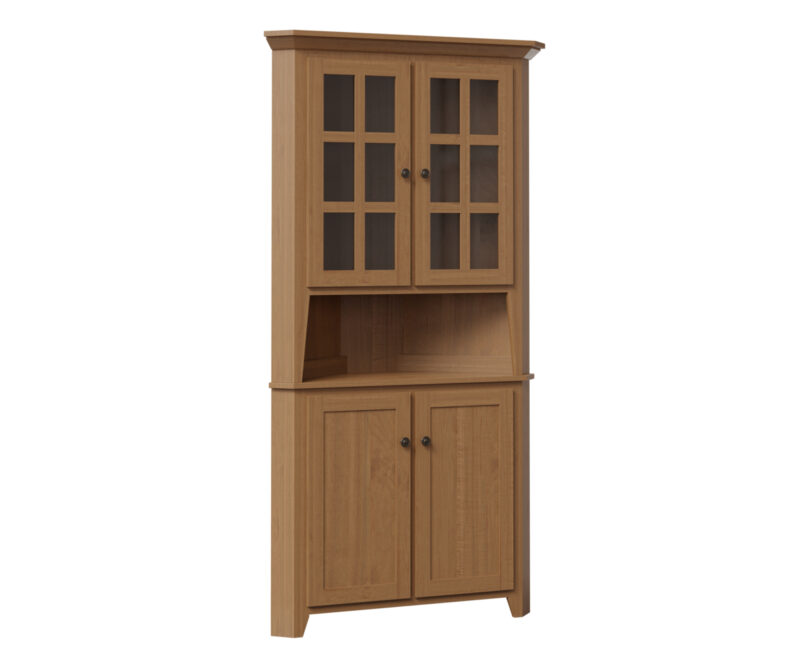 Shaker 32" Corner Hutch