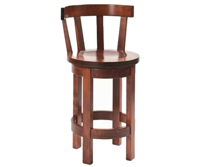 Barrel Bar Stool with Meribeth Top