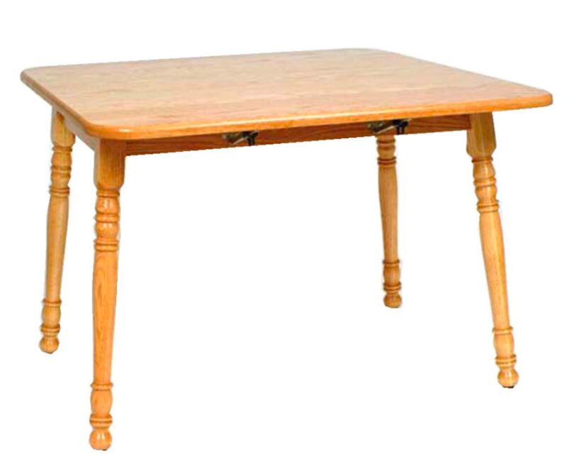 Small Harvest Drop Leaf Angled Table