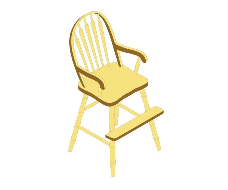 Arrow Back Youth Side Chair