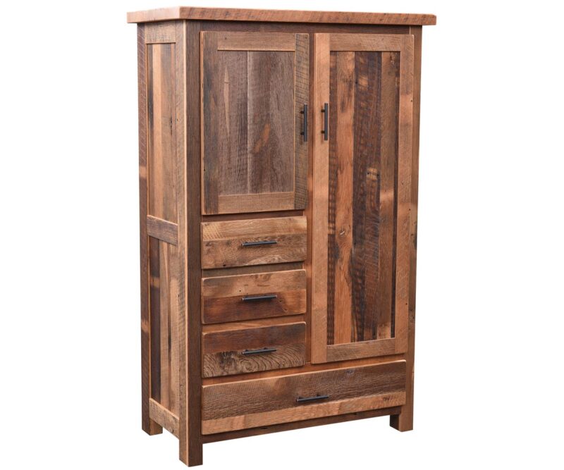 Farmhouse 4 Drawer Armoire