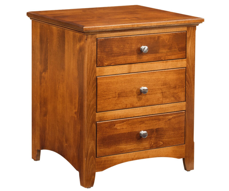 New Salem Three Drawer Nightstand