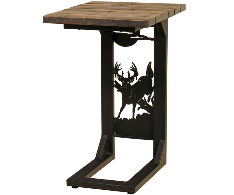 Rustic Sofa Server - Whitetail Deer