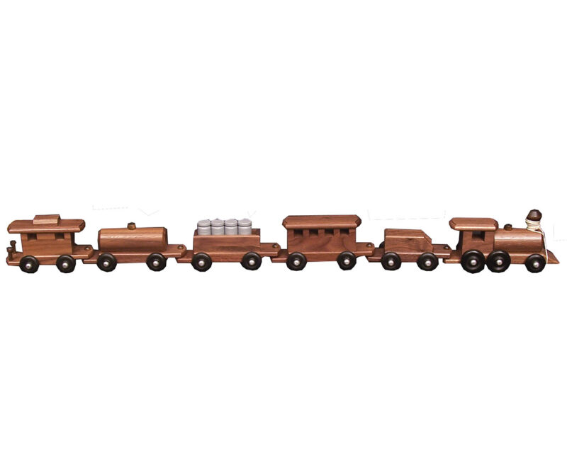 Medium Walnut Train