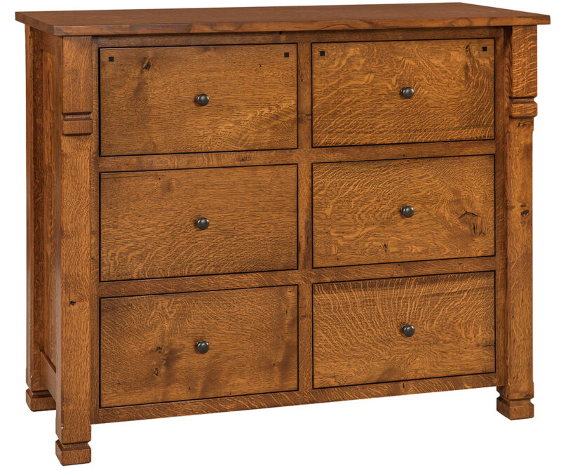 Brockport 6 Drawer Mule Dresser