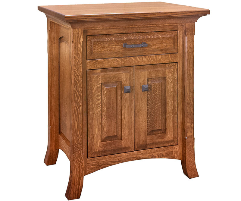 Homestead 2 Doors 1 Drawer Nightstand