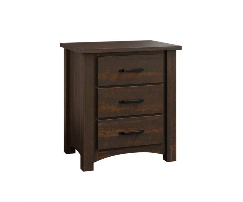 Glendale 3 Drawer Nightstand