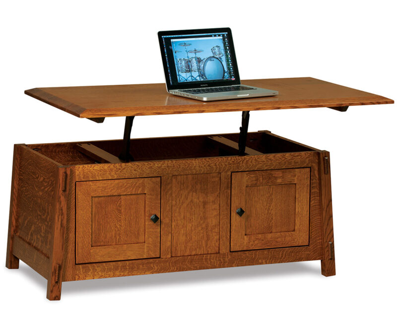 Colbran Enclosed Lift Top Coffee Table