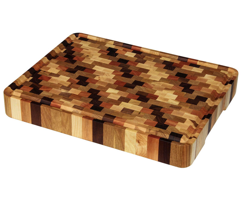 Cutting Board End Grain with Blood Groove