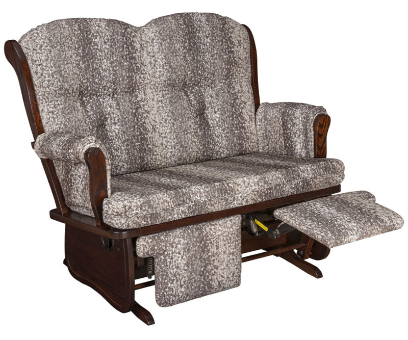 Swanback Loveseat Glider