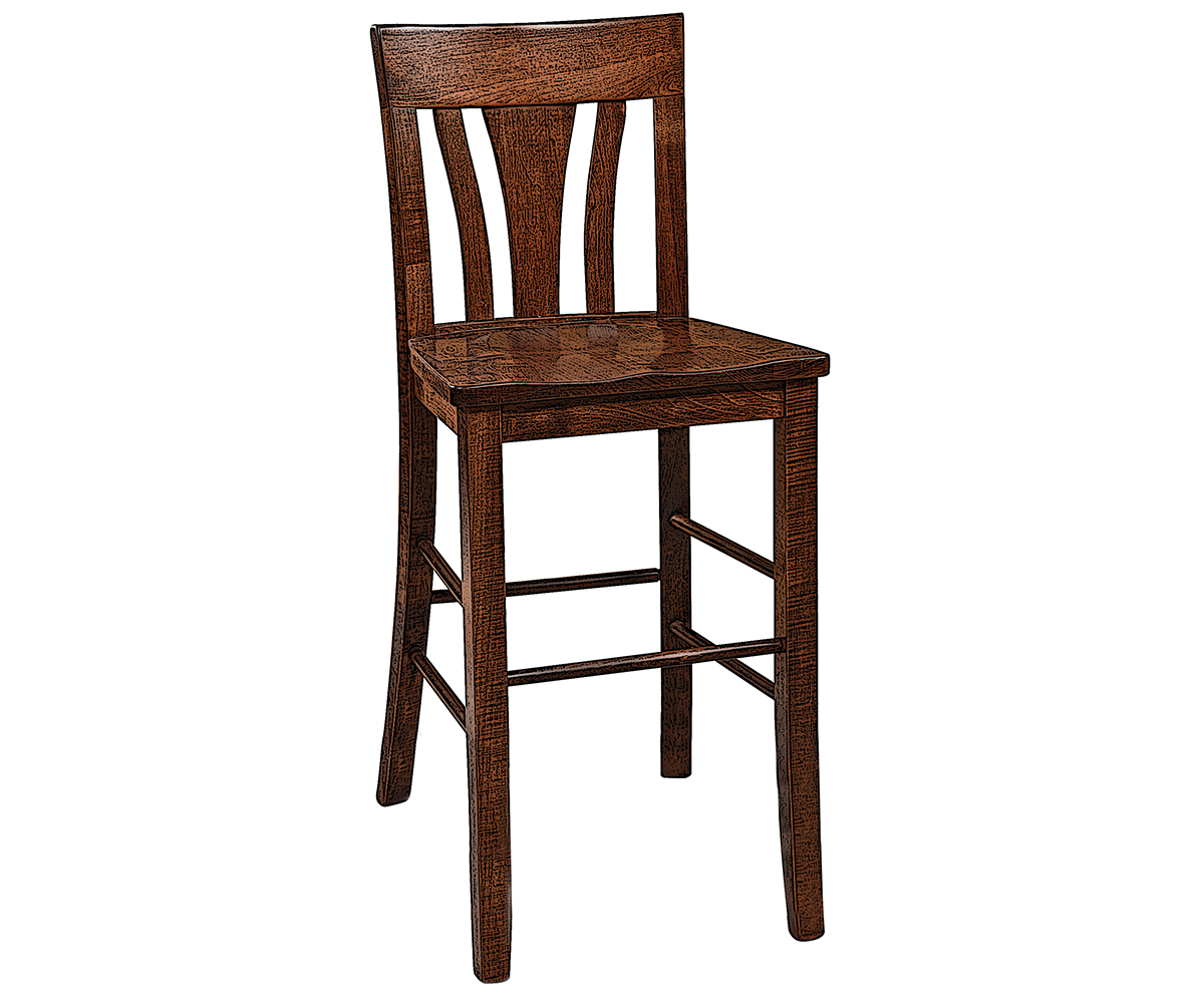 Metro 30" Stationary Bar Chair