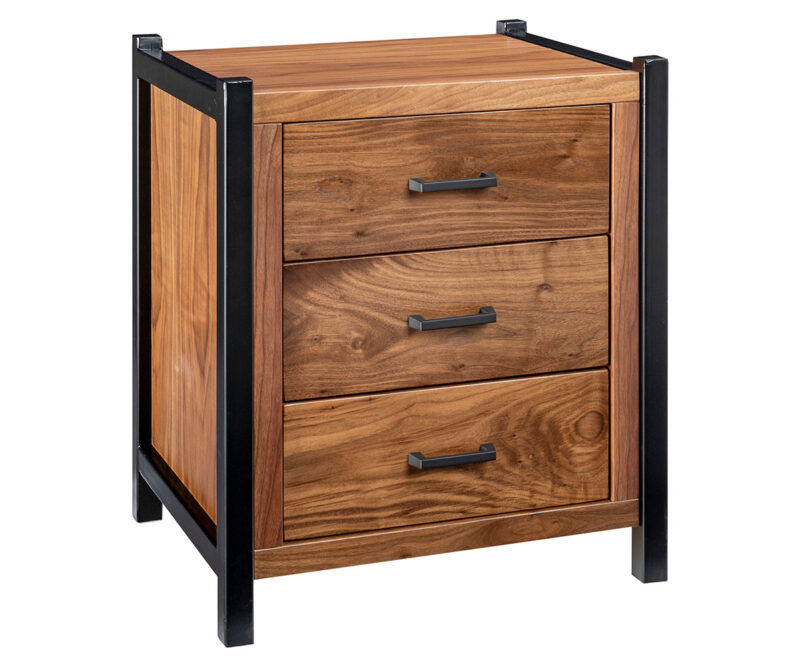 Stockton 3 Drawer Nightstand