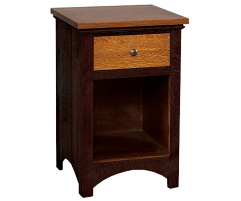 Buckeye Brown Maple And Elm 1 Drawer Nightstand