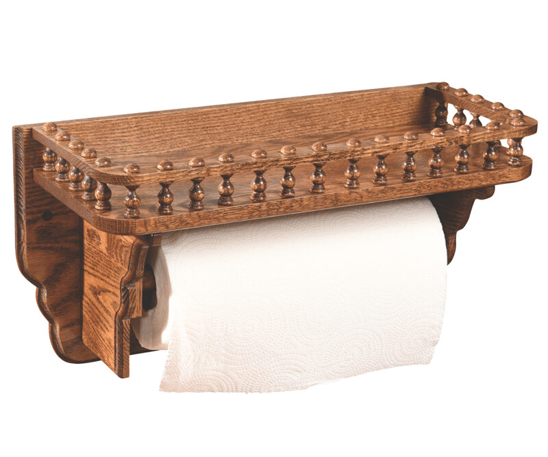 Paper Towel Holder With Shelf