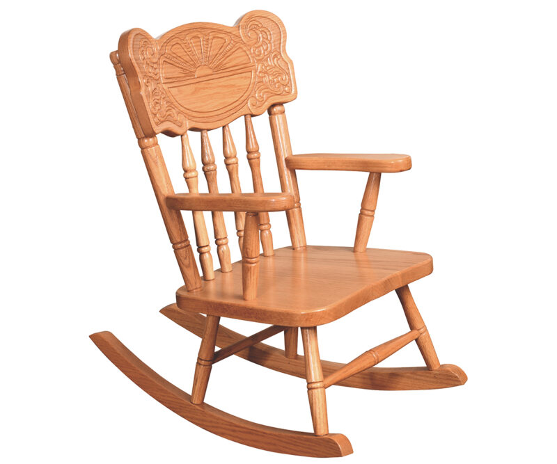 Sunburst Child's Rocker