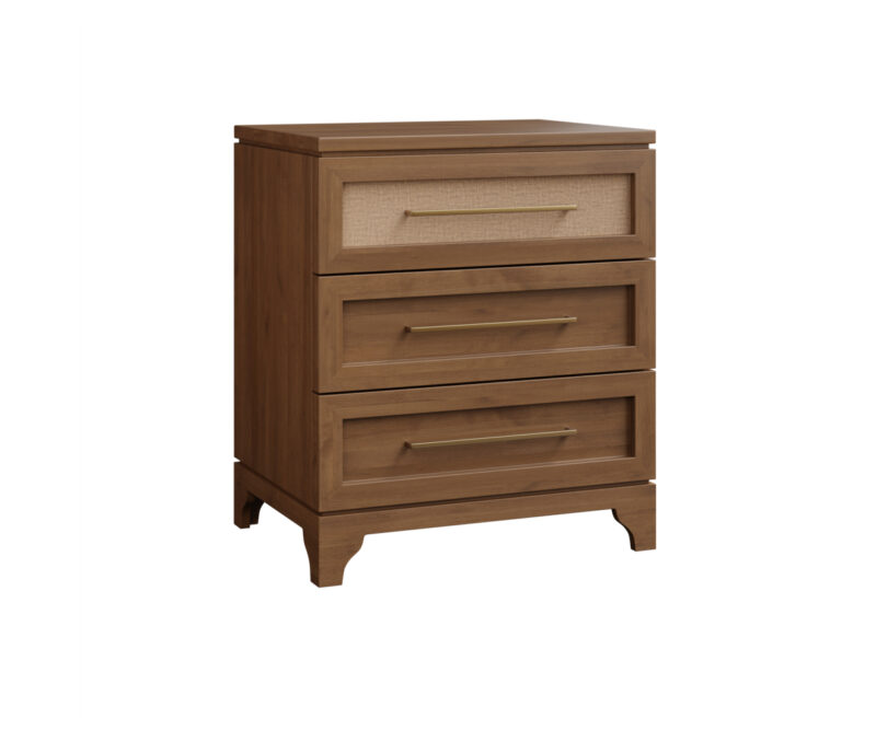 Cali 3 Drawer Nightstand
