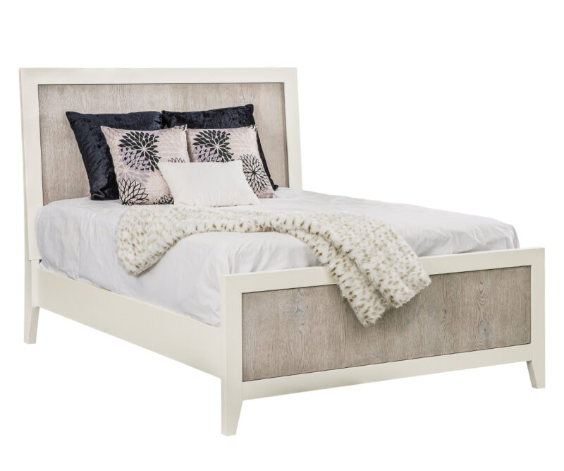 Lavale Wood Panel Bed
