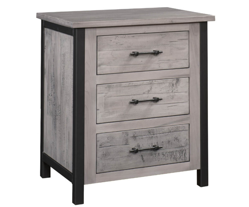 Structura II 3 Drawer Nightstand