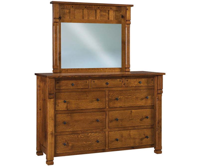 Brockport 9 Drawer Mule Dresser