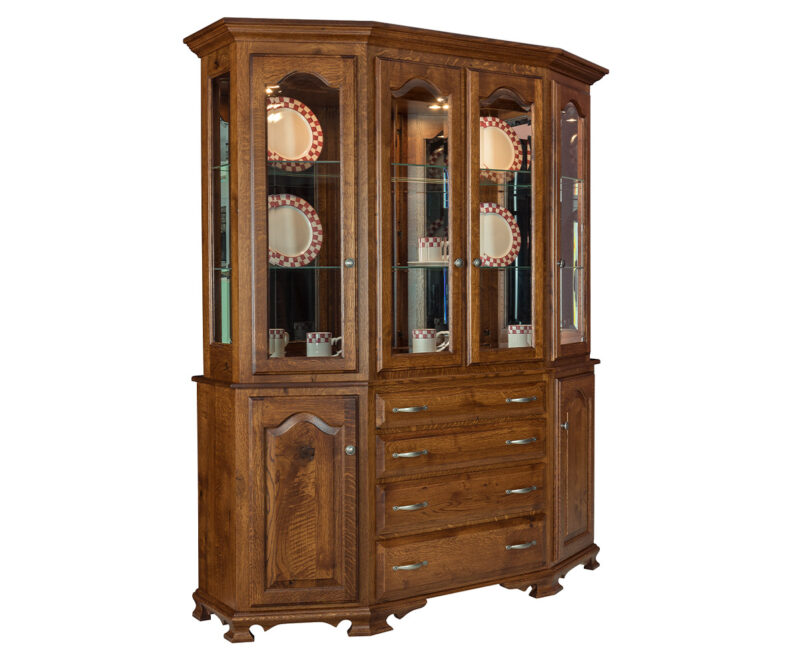 Cantilever 4 Door Hutch