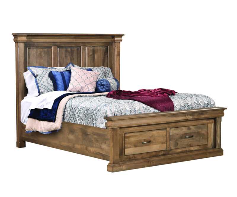 Hampton Bed With Storage Footboard