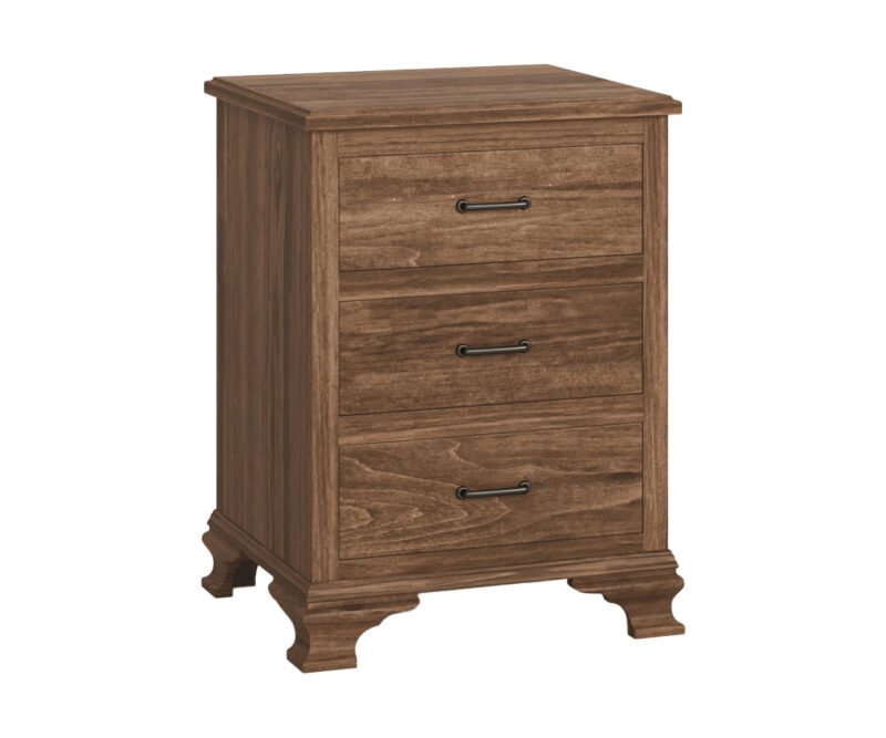 Copper Mill 3 Drawer Nightstand