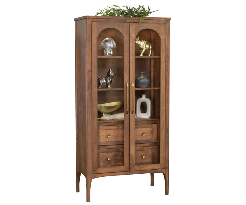 Greyson Display Cabinet; Long Doors - 35¾"W
