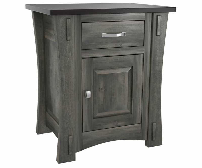 Old Tyme 1 Drawer Nightstand