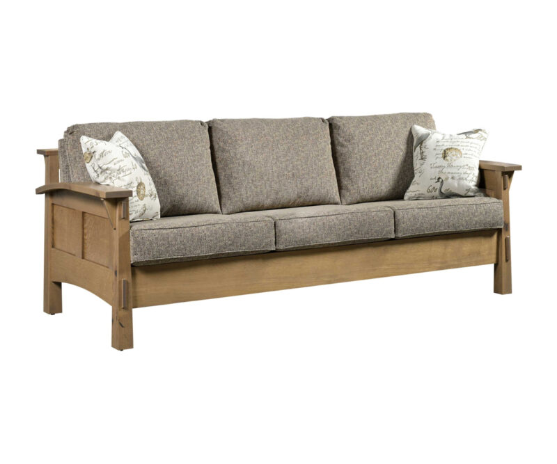 Country Shaker Sofa With Reversible Cushions