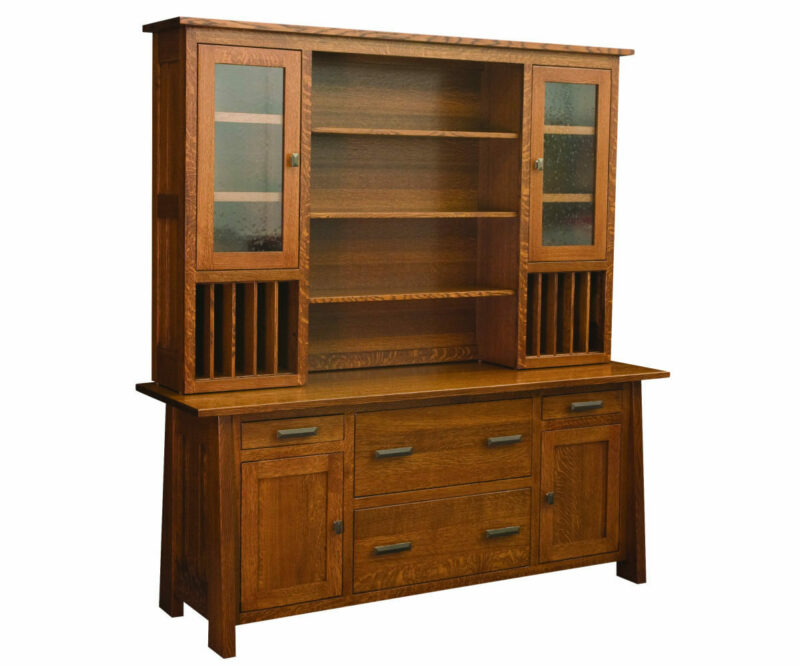 Freemont Mission Credenza With Hutch