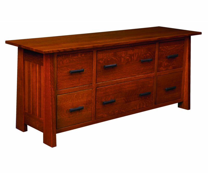 Freemont Mission Credenza - 74"W