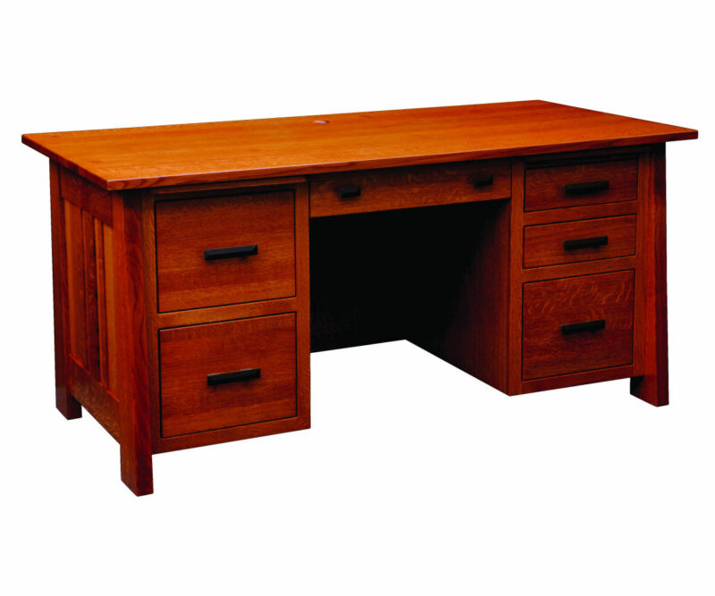 Freemont Mission File Desk - 32"W