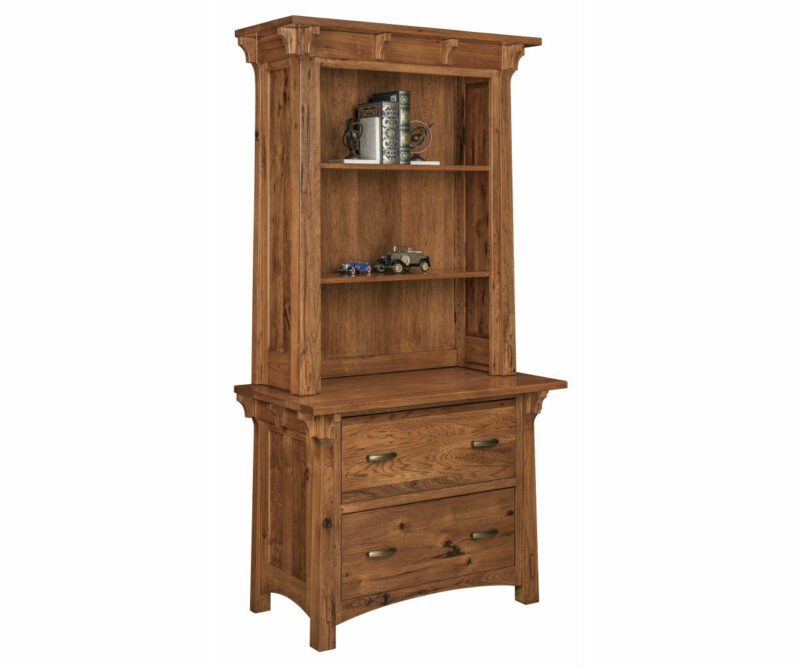 Manitoba Lateral File Cabinet With Hutch