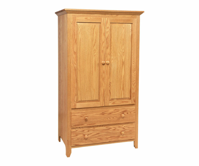 Scenic Shaker 2 Drawer Armoire
