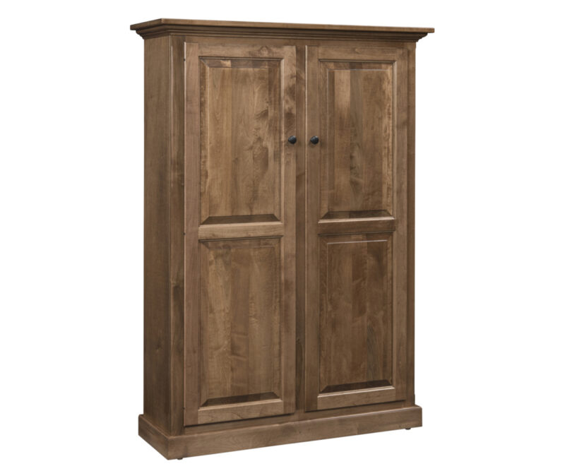 Traditional Double Door 60" Bookcase