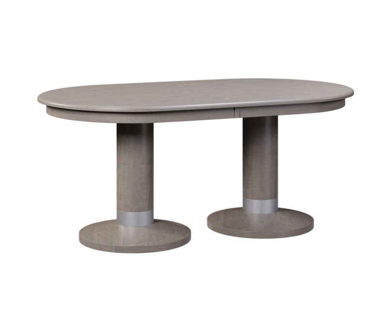Alcoe Round Double Pedestal Table