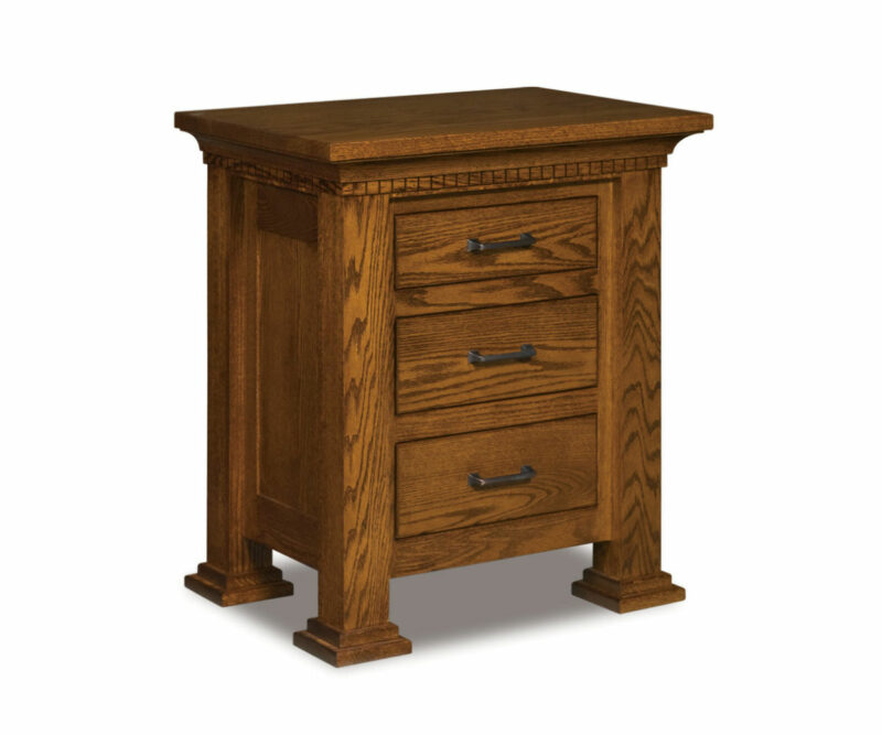 Empire 3 Drawer Nightstand - 30½"H