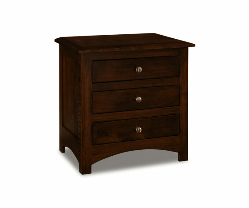 Finland 3 Drawer Nightstand