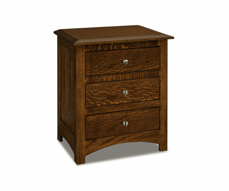 Finland 3 Drawer Nightstand