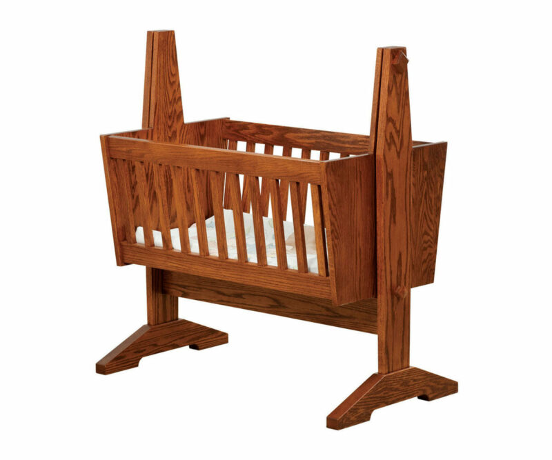 Mission Baby Cradle With Cradle Pad