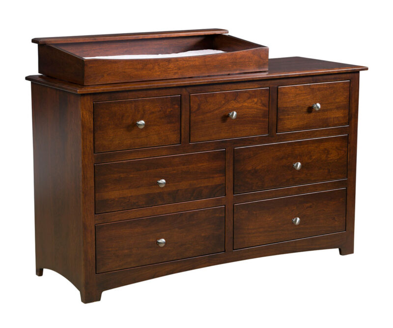 Monterey 7 Drawer Dresser With Changing Box Top Option